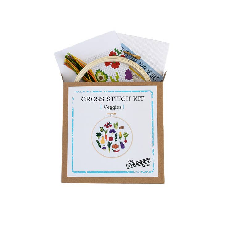 Veggie Cross Stitch Kit