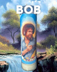Bob Ross Altar Candle