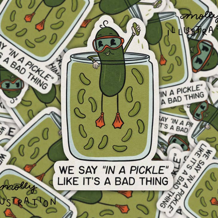 In a Pickle Sticker