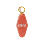 Charming Little Gemini- Motel Keytag