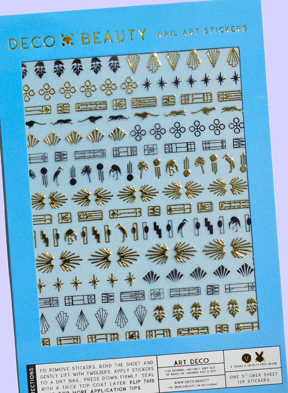 Art Deco Nail Stickers