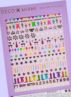 Birthday Nail Stickers
