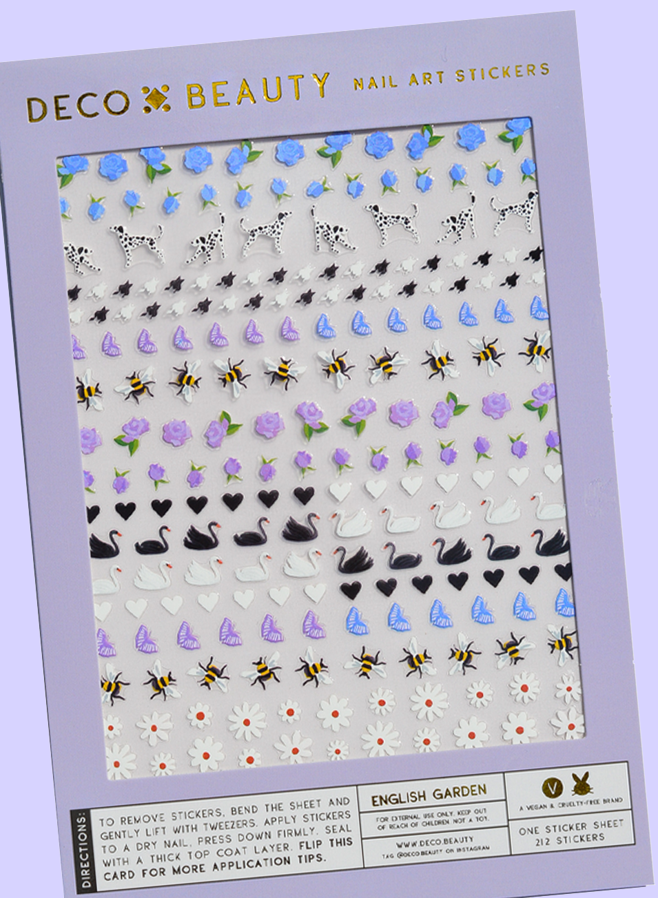 English Garden Nail Stickers