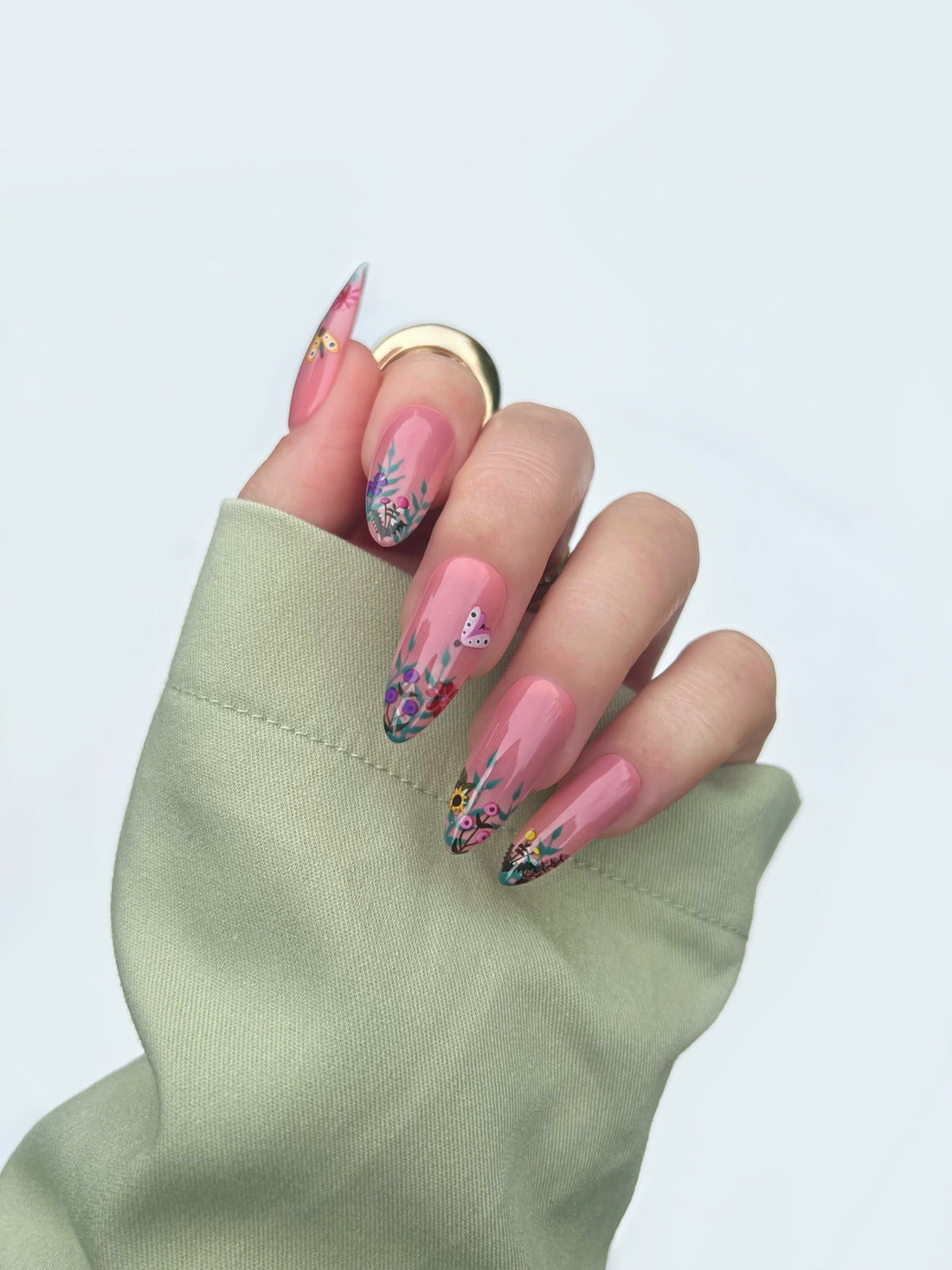 Wildflower Nail Stickers