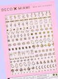 Golden Hour Nail Stickers