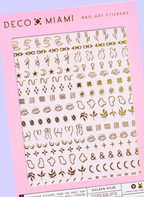 Golden Hour Nail Stickers