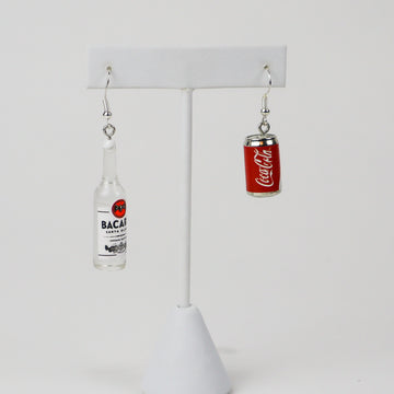 White Rum and Cola Earrings