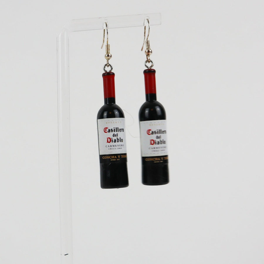 Chilean Red Wine Earrings