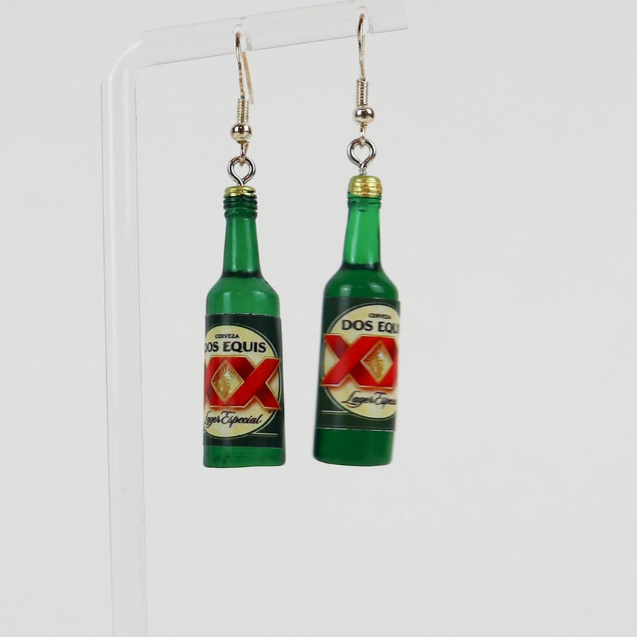 Beer Bottle Earrings