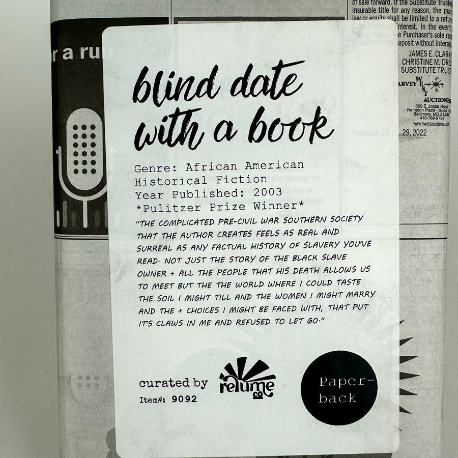 African American Historical Fiction - Blind Date with a Book