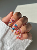 Farmer's Market Nail Stickers