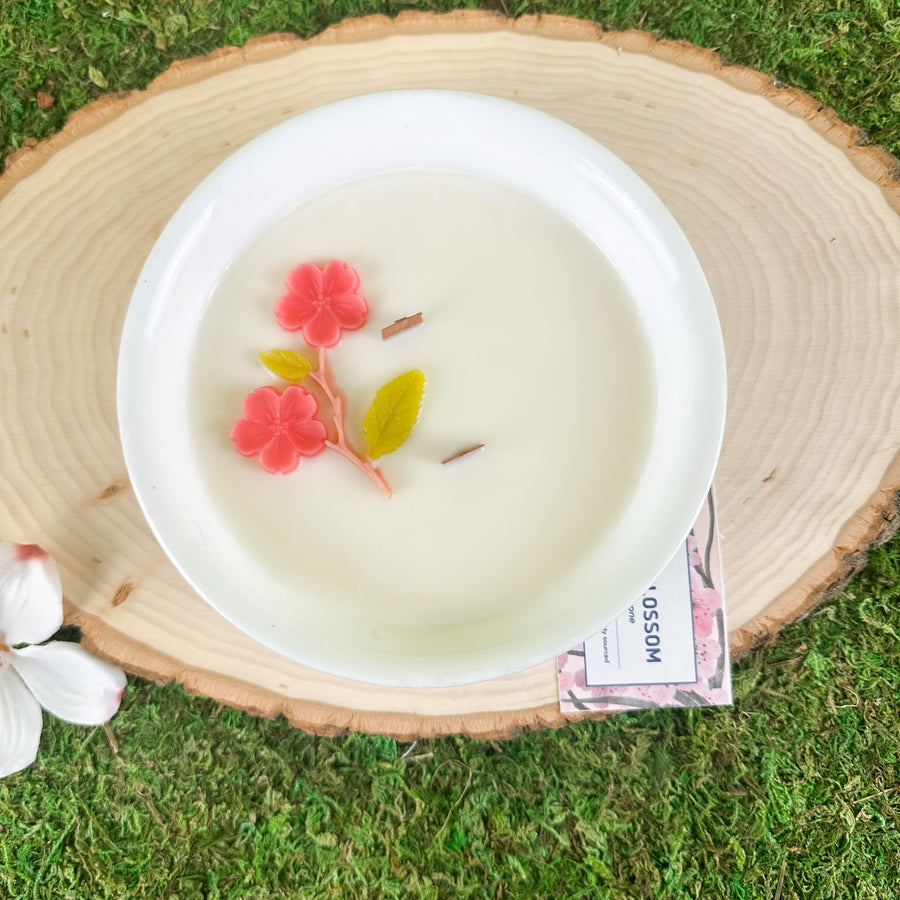 Cherry Blossom Organic Soy Candle - Congee