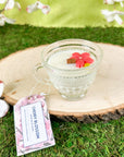 Cherry Blossom Organic Soy Candle - Keroppi