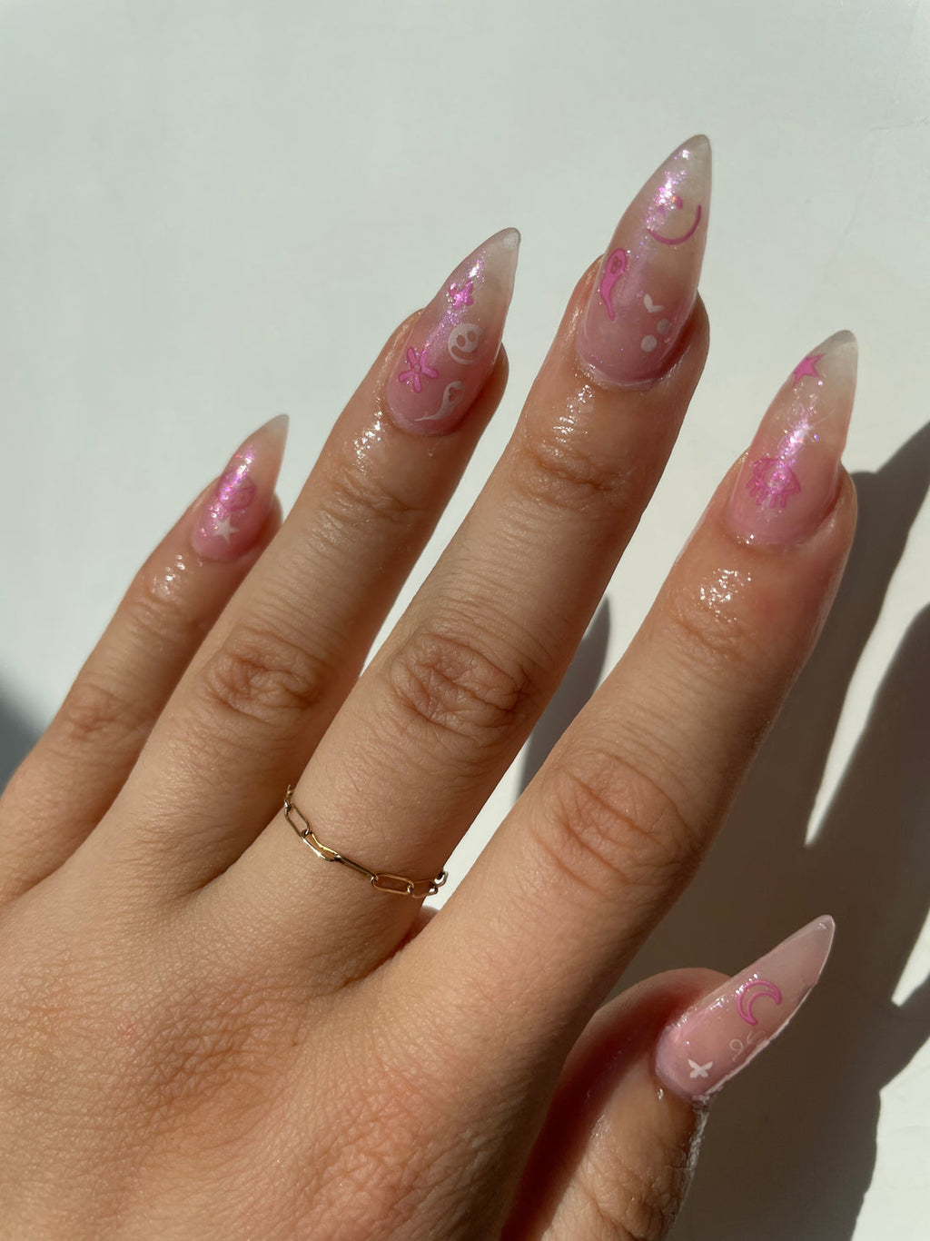 Glow Nail Stickers