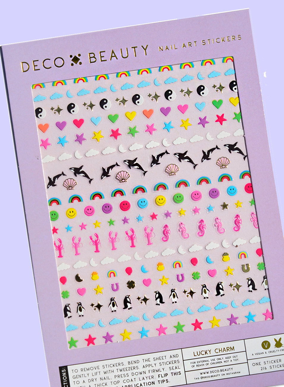 Lucky Charm Nail stickers