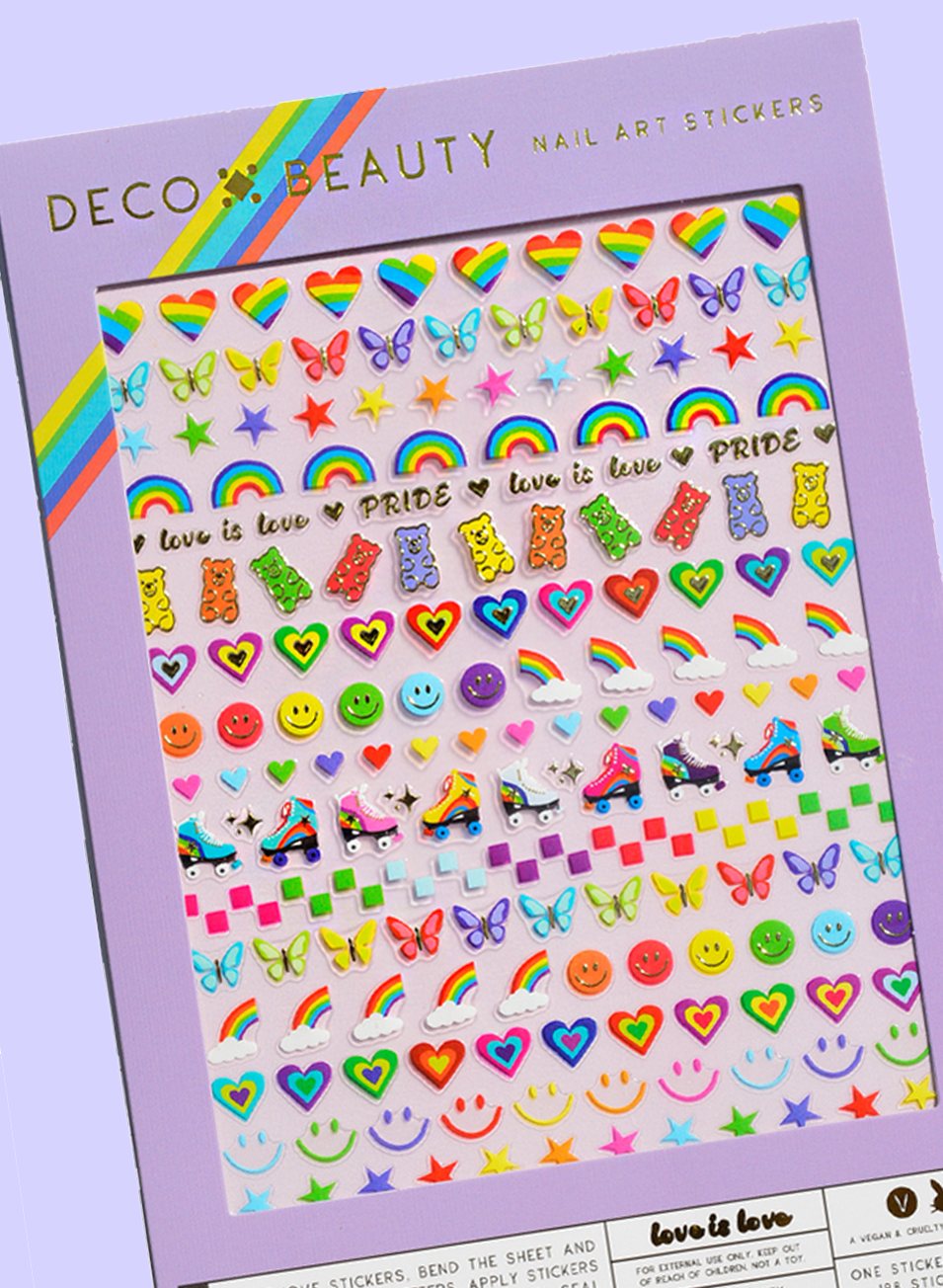 Love is Love Nail Stickers