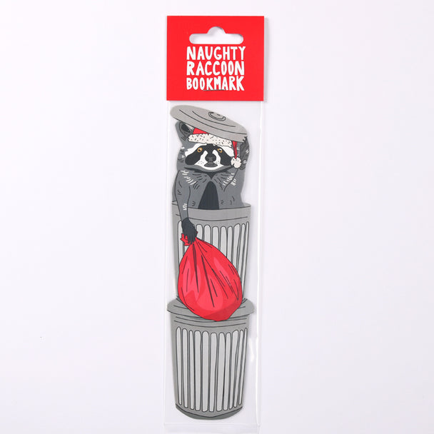 Naughty Raccoon Bookmark