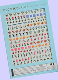 Picnic in Paris Nail Stickers