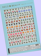 Picnic in Paris Nail Stickers
