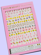 Pink Pony Nail Stickers