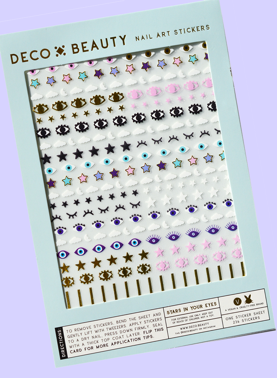 Stars in Your Eyes Nail Stickers