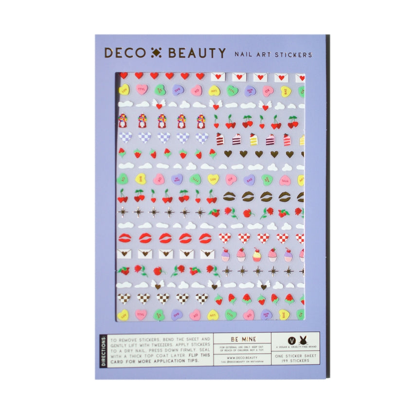 Be Mine Nail Stickers