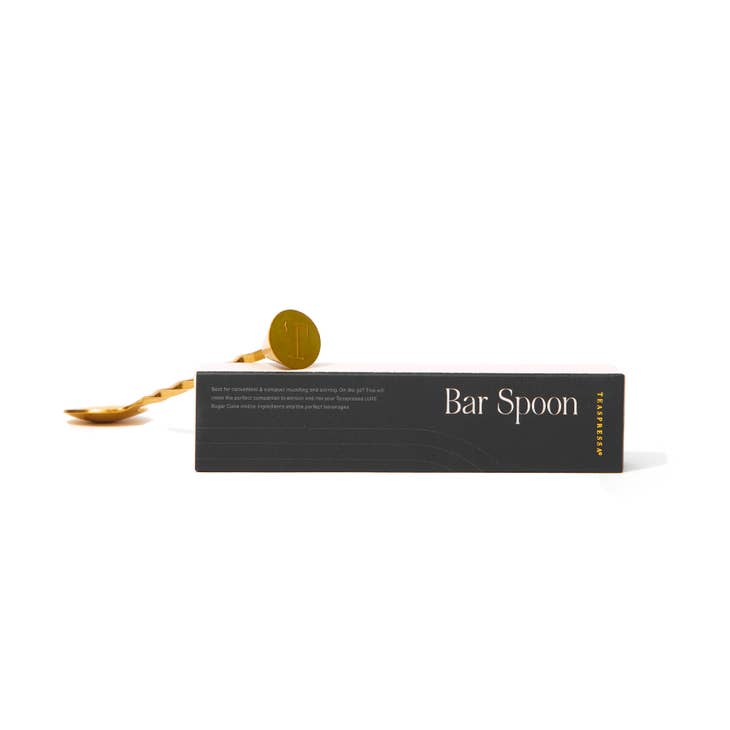 Bar Spoon & Muddler- Gold