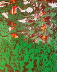 Conifer Tree Riso Poster