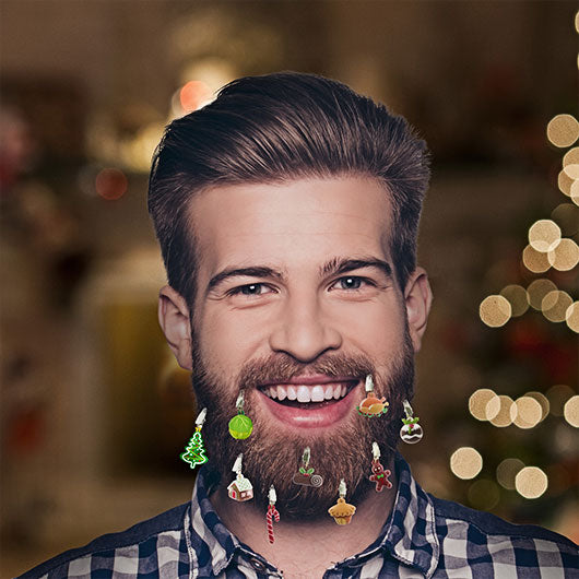 Festive Feast Baubles- Beard Ornaments