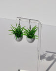 Mini Potted Plant Earrings