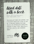 Writing Reference - Blind Date with a Book