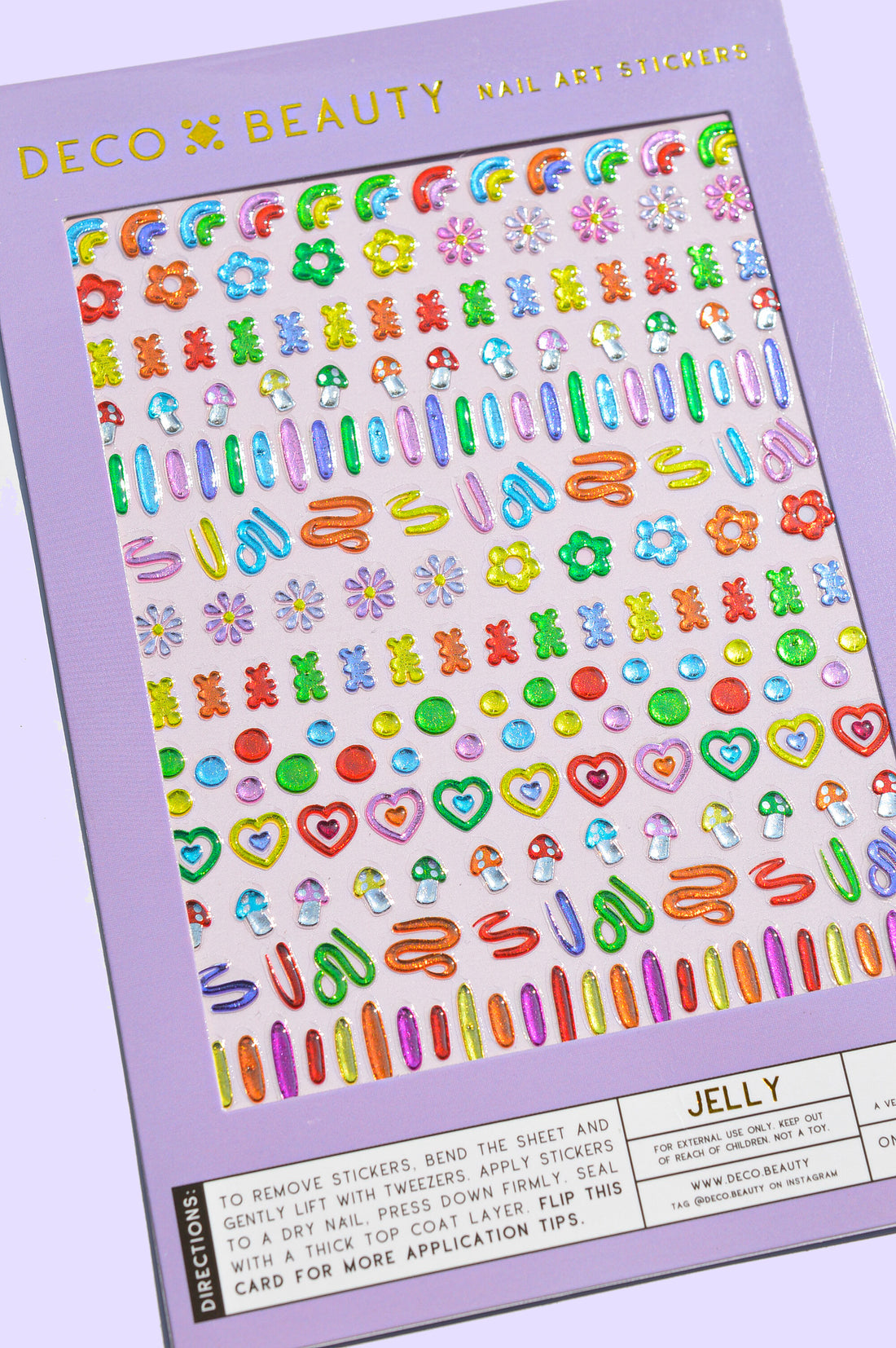 Jelly Nail Stickers