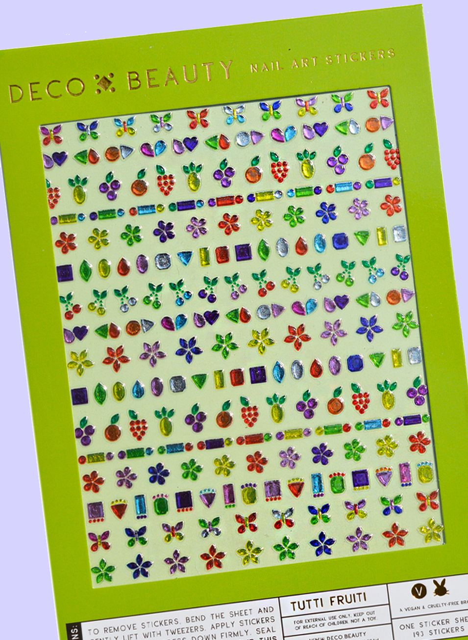 Tutti Fruiti Nail Stickers